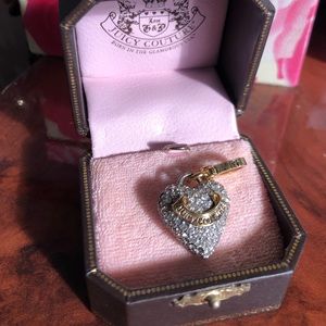 Juicy couture heart charm